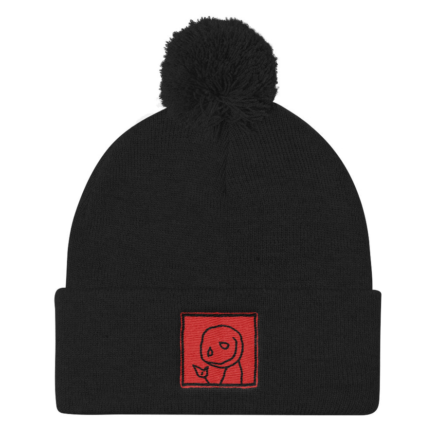 Little Dude - Pom Pom Knit Cap